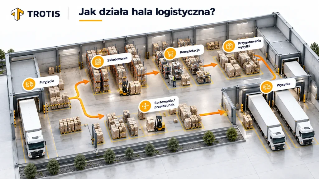 Jak działa hala logistyczna?